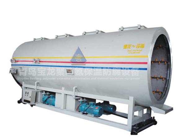 山东PE管真空设备生产的保温钢管结构